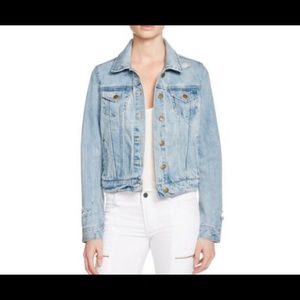Pistola cropped denim jacket